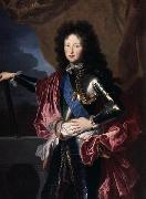 Hyacinthe Rigaud Portrait of Philippe II, Duke of Orleans (1674-1723), Regent de France oil on canvas